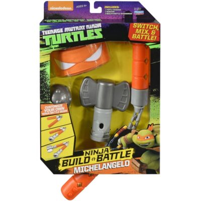 Michelangelo Build N Battle Teenage Mutant Ninja Turtles set za igru Ninja Kornjače