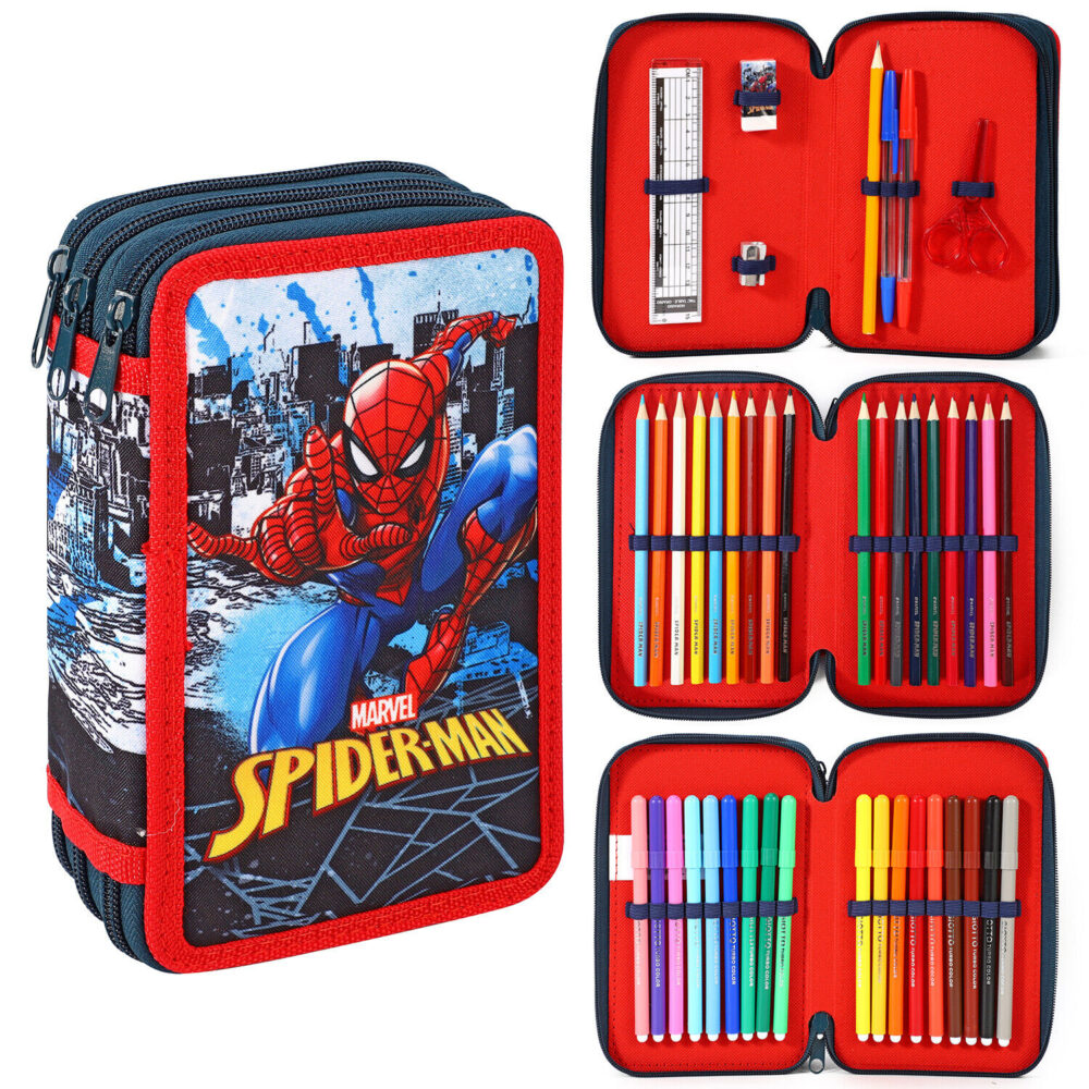 Pernica s priborom Marvel Spider-Man tri razine 43454