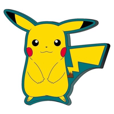 Pokemon Pikachu Velboa 3D jastuk 35 cm