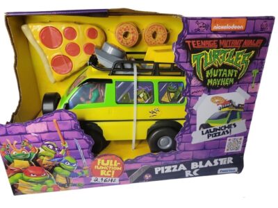 RC Pizza Blaster Teenage Mutant Ninja Turtles Mutant Mayhem vozilo na daljinsko upravljanje Ninja Kornjače 3