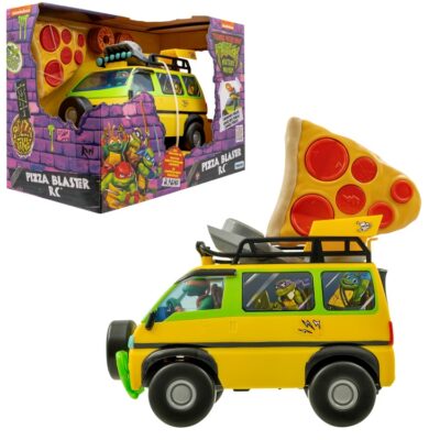 RC Pizza Blaster Teenage Mutant Ninja Turtles Mutant Mayhem vozilo na daljinsko upravljanje Ninja Kornjače