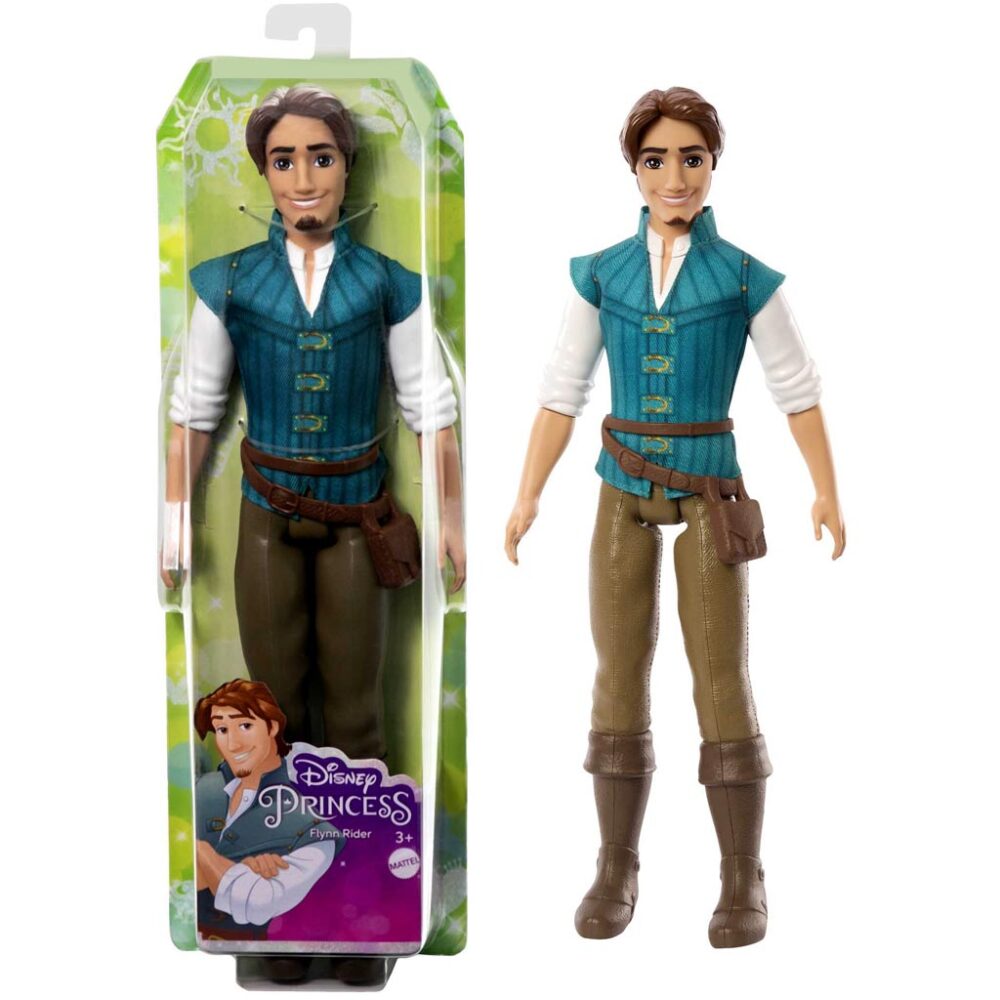 Flynn Rider Rapunzel Disney Princess Mattel HLV96/HLV98