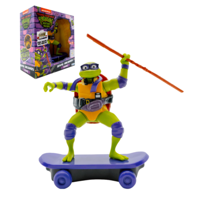 Sewer Shredders Donatello Teenage Mutant Ninja Turtles Mutant Mayhem akcijska figura 12 cm Ninja Kornjače