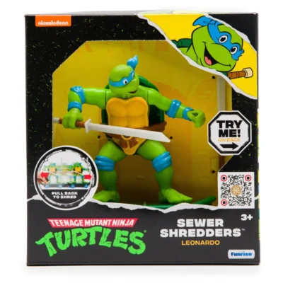 Sewer Shredders Leonardo Teenage Mutant Ninja Turtles akcijska figura 12 cm Ninja Kornjače 1