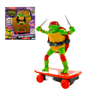 Sewer Shredders Raphael Teenage Mutant Ninja Turtles Mutant Mayhem akcijska figura 12 cm Ninja Kornjače