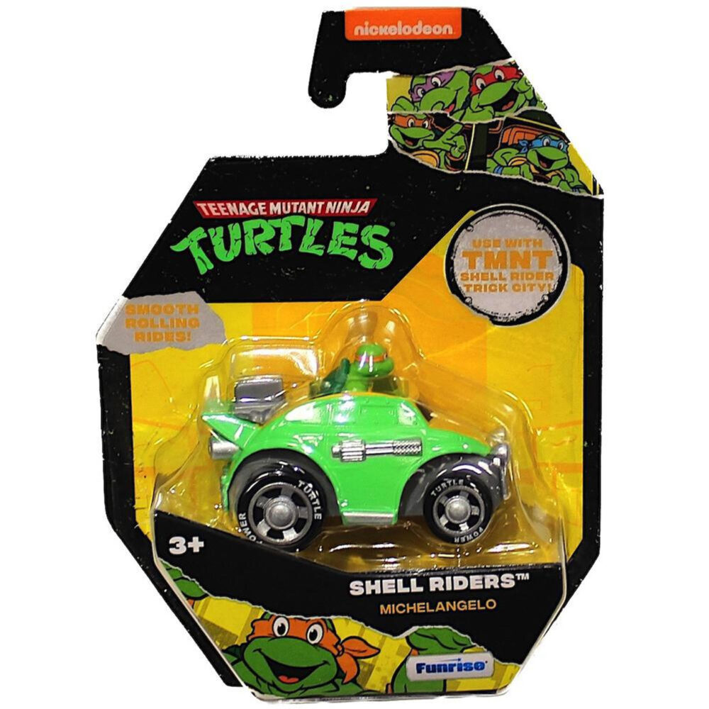 Shell Riders Michelangelo Die-Cast Teenage Mutant Ninja Turtles autić 164 Ninja Kornjače