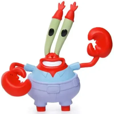 Spužva Bob Bend-Ems Klještić akcijska figura 15 cm SpongeBob SquarePants Mr. Krabs 1