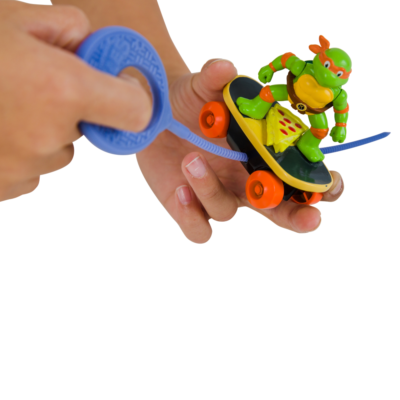 Switch Kick Skaters Michelangelo Teenage Mutant Ninja Turtles akcijska figura 6 cm Ninja Kornjače 1