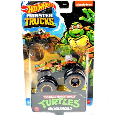 TMNT Hot Wheels Monster Trucks Michelangelo autić 164 Ninja Turtles HKM23