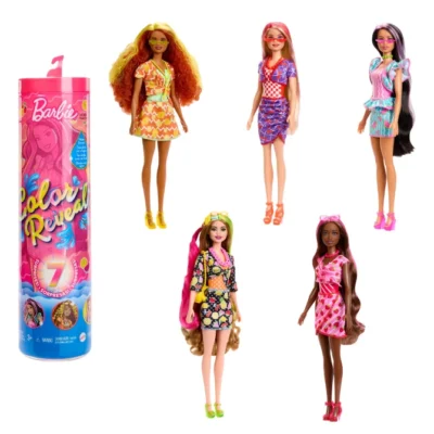 Barbie Lutka Color Reveal HJX49