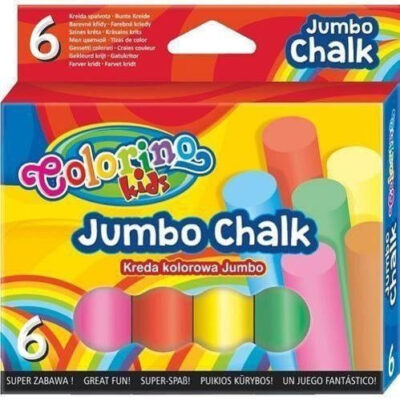 Kreda u boji 6 komada Jumbo Colorino Kids 65818