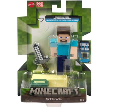 Minecraft Steve Build-A-Portal akcijska figura HMB17