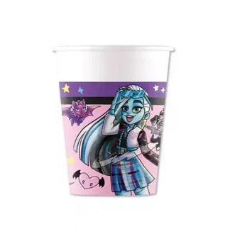 Monster High Party 8 kom papirnatih čaša 200ml 57059