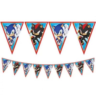 Sonic The Hedgehog Party Zastavice 2,3m 56670