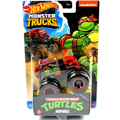 TMNT Hot Wheels Monster Trucks Raphael Autić Ninja Turtles HKM21