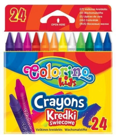 Voštane boje 24 komada Colorino Kids 13895