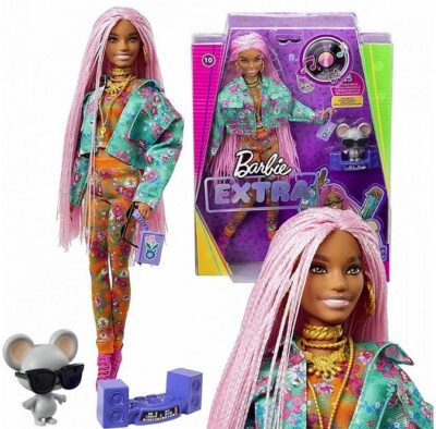 Barbie Extra lutka s ljubimcem i dodacima GXF09