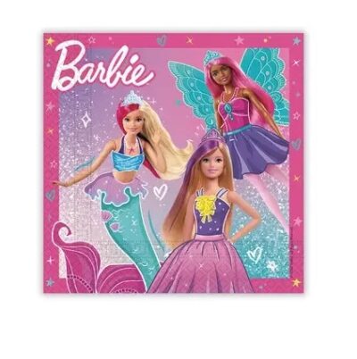Barbie Fantasy salvete 20 komada 33x33 cm 45681