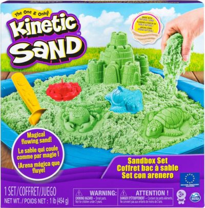 Kinetički Pijesak Pješčanik I Kalupi Zeleni Kinetic Sand