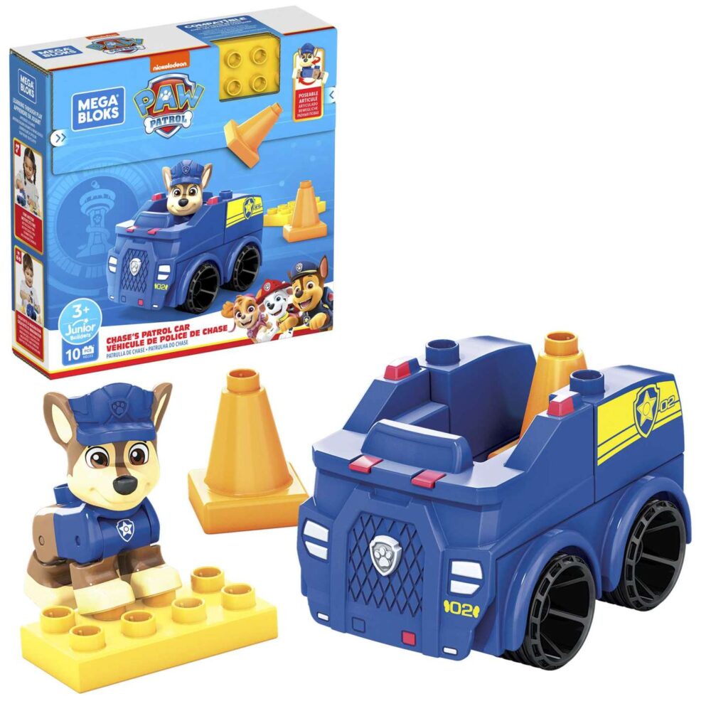 Mega Bloks Paw Patrol Patrol Chase S Patrol Car HDJ33