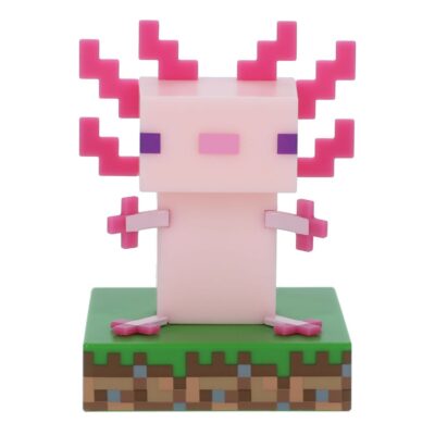 Minecraft Icon Light Axolotl svjetiljka Paladone