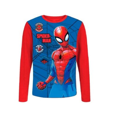 Spider Man Majica Dugih Rukava 3 8 Godina Crvena