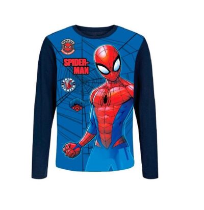 Spider Man Majica Dugih Rukava 3 8 Godina Plava