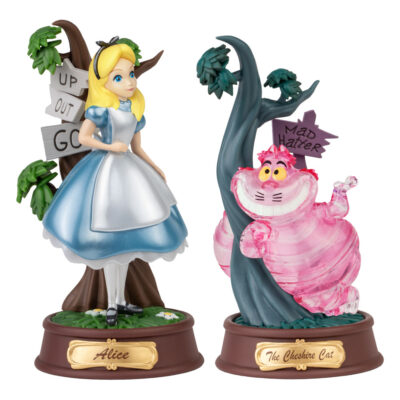 Alice In Wonderland Mini Diorama Stage Statues 2 Pack Candy Color Special Edition 10 Cm 1