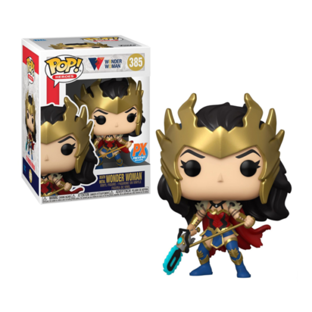 Funko POP! Heroes Wonder Woman 385 Death Metal 1