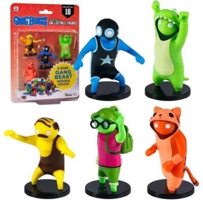 Gang Beasts Blisterpack Solid A 5 Pack Figure
