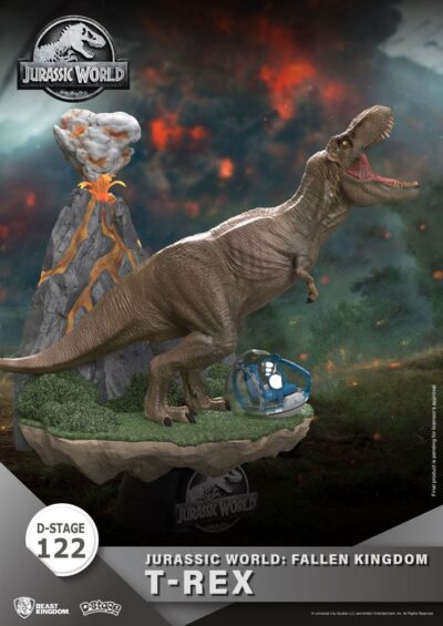 Jurassic World The Fallen Kingdom D Stage PVC Diorama T Rex Akcijska Figura 13 Cm