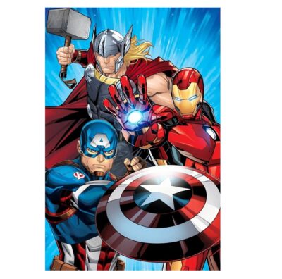 Marvel Avengers Flis deka 100x150 cm 33814