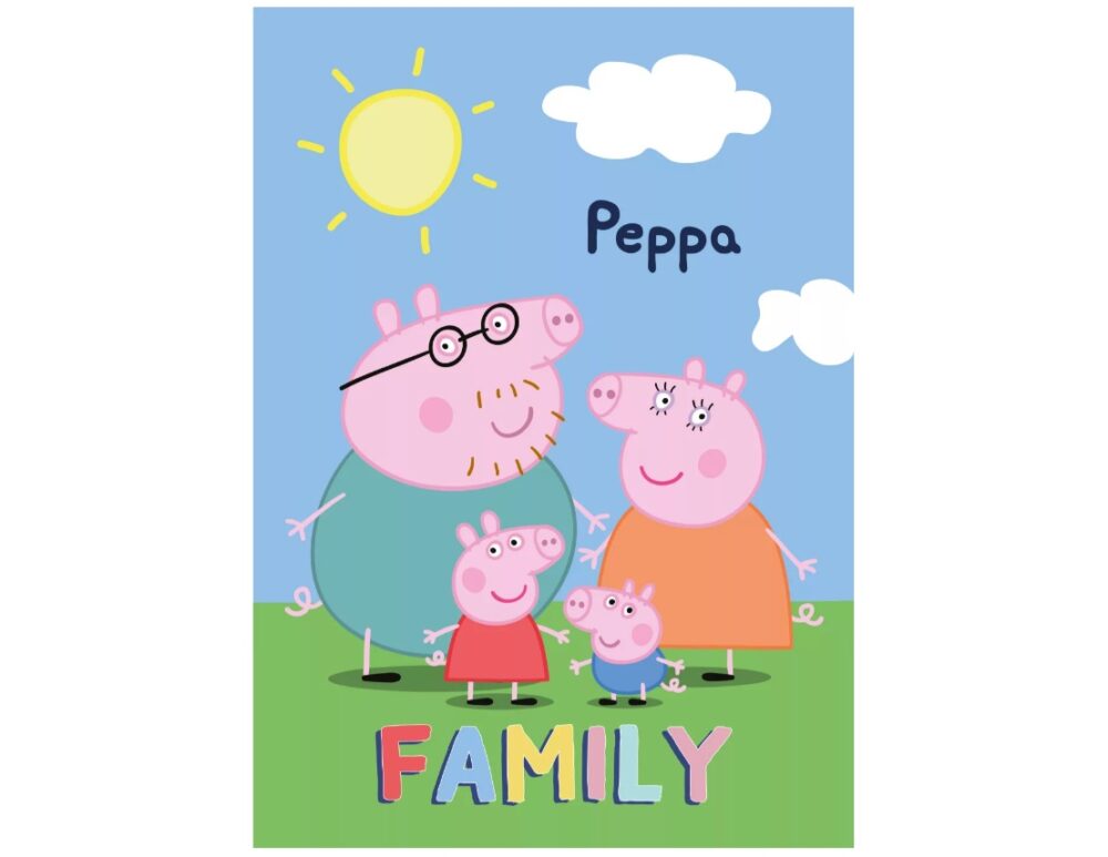 Peppa Pig Polar Deka 100x140 Cm 14008