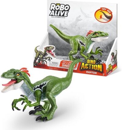Robo Alive Raptor Dino Action Zuru Dinosaur Sa Zvukom