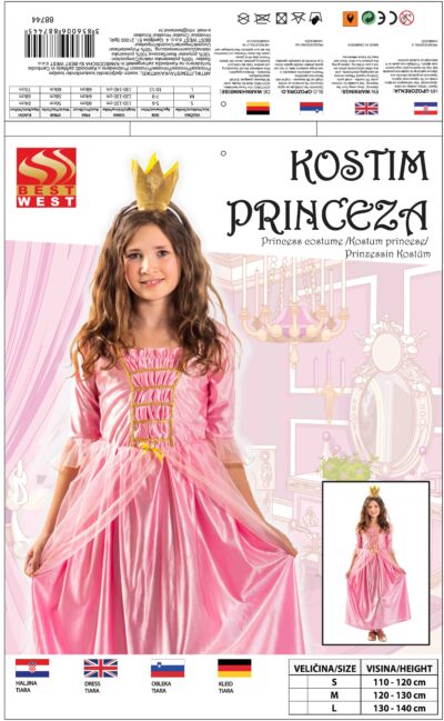 Kostim Princeza 5-12 god za djevojčice