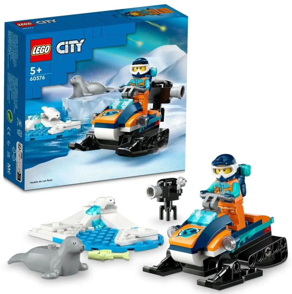 LEGO City 60376 Arktičke Motorne Sanjke