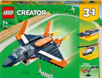 LEGO® CREATOR 31126 Supersonični Avion 5