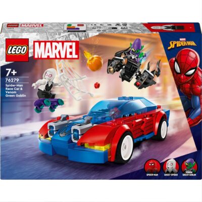 LEGO® Super Heroes 76279 Spider-Man u trkaćem autu i Venomizirani Zeleni Goblin
