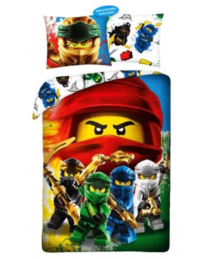 Lego Ninjago Posteljina 140x200 Cm, 70x90 Cm 45452