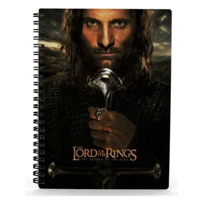 Lord Of The Rings Aragorn Lenticular A5 Notebook Bilježnica