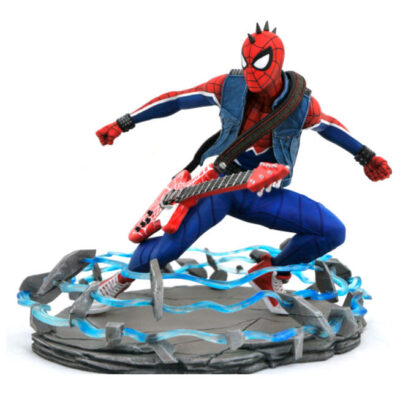 Marvel Gallery PVC Diorama Spider Punk Spider Man 18 Cm Figura Diamond Select