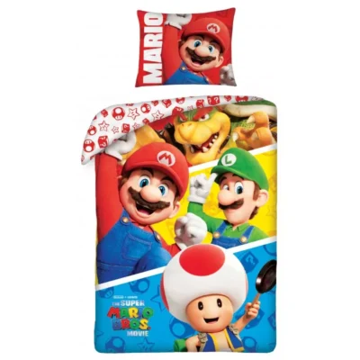 Super Mario posteljina 140x200 cm, 70x90 cm 06023