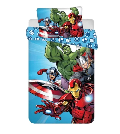 Avengers posteljina 100x135 cm, 40x60 cm 34804