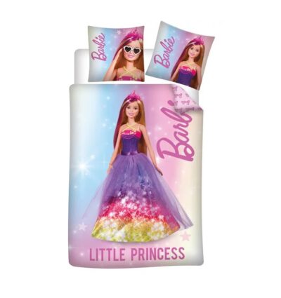 Barbie Little Princess posteljina 100x135 cm, 40x60 cm 13698