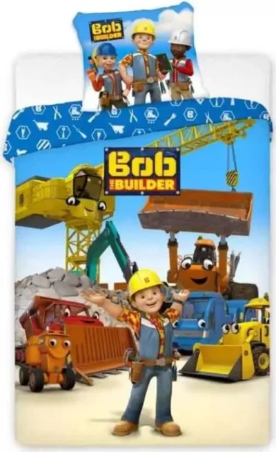 Bob the Builder posteljina 100x140 cm, 40x45 cm 02883