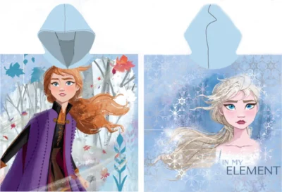 Disney Frozen poncho ručnik 55x110 cm 35059