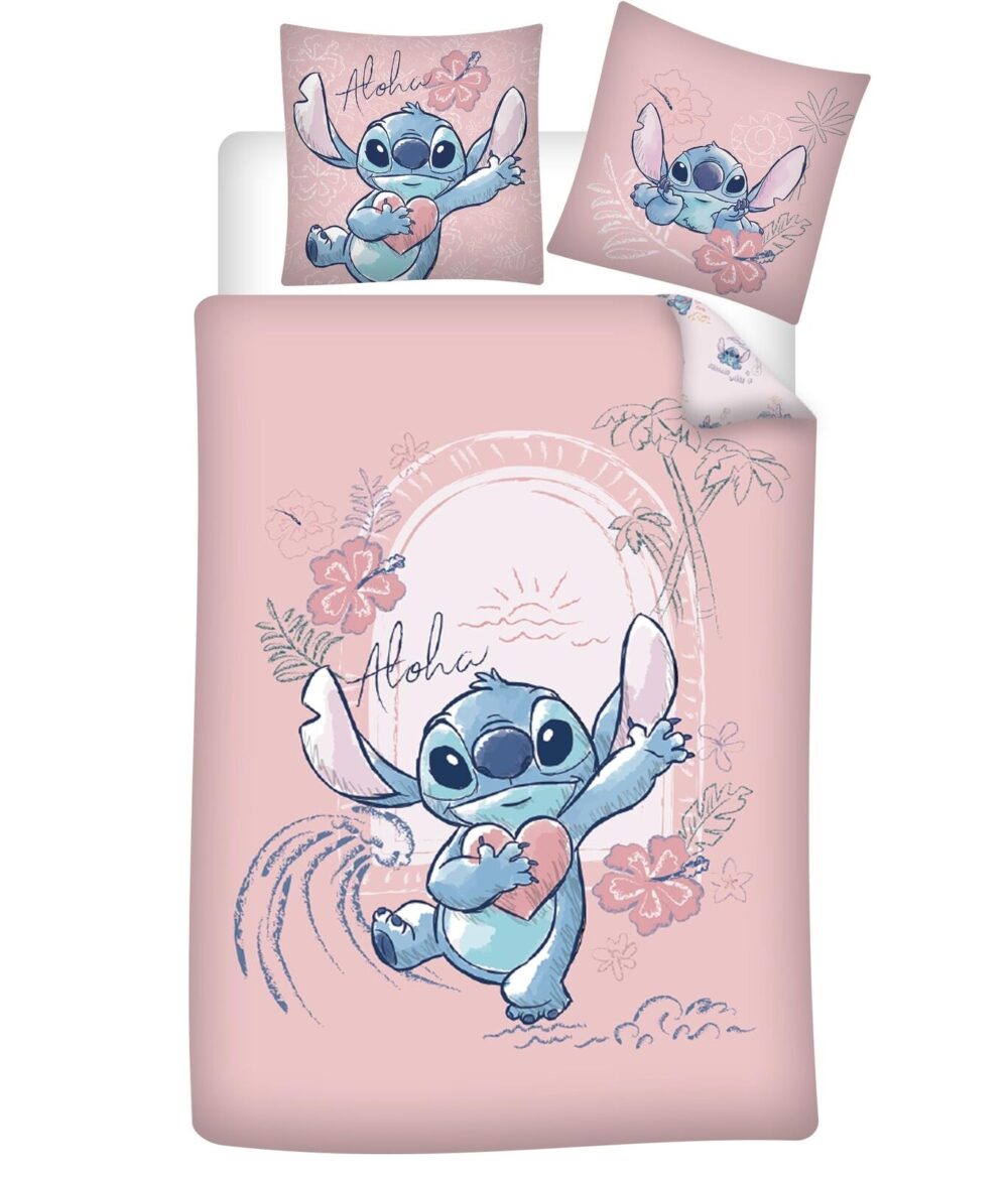 Disney Lilo And Stitch Posteljina 140×200 Cm, 65×65 Cm 73409