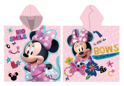 Disney Minnie Big Smile poncho ručnik 55x110 cm 36018