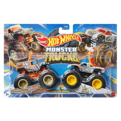Hot Wheels Monster Truck Autić HW Safari & Wild Streak FYJ64