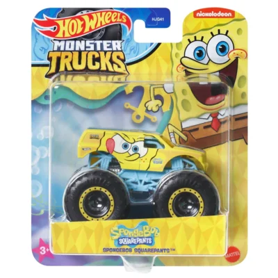 Hot Wheels Spongebob Die Cast Monster Trucks Spužva Bob Autić 1 64 HWN76